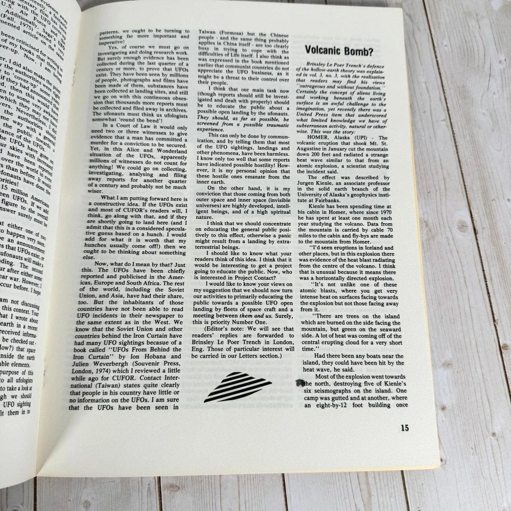 Canadian UFO Report Vol 3 No 7 Spring 1976 Flying Saucers Aerial Phenomena